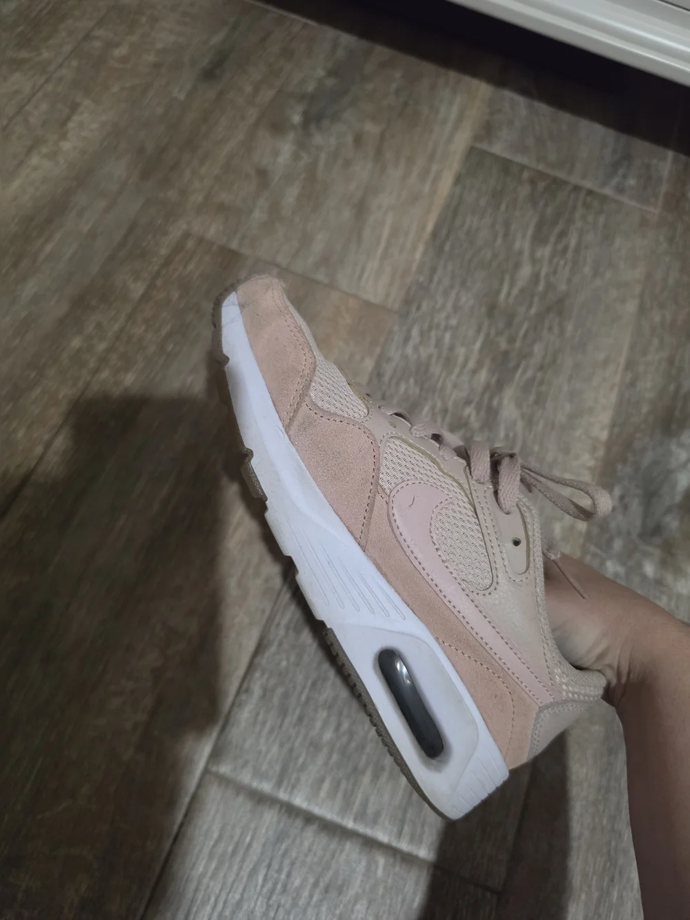 Nike Nude Pink Air Max Women's Light Pink Running Sneakers Size 6